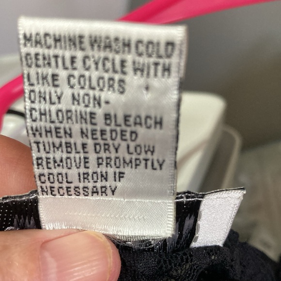 Vintage Morgan Taylor Intimates Black Lace Lingerie - Picture 6 of 6